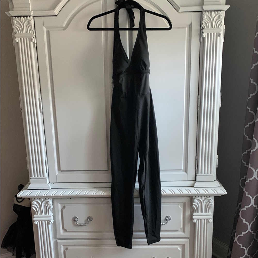 Black Jumpsuit - NWOT - Stretchy